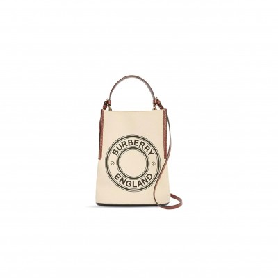 BURBERRY PEGGY BUCKET BAG 80268241 (25*21*16.5cm)